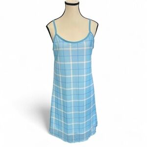 Blue Plaid Dolls Kill Sugar Thrillz Clueless Dress